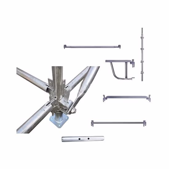 Construcción de edificios Australia Estándar pintado Quickstage/K Stage/Kwikform/Kwikstage Andamios de sistema modular