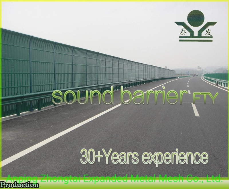 High Quality Sound Barrier Fence Highway Noise Barrier Wall Panels Aluminum Fence Sound Barrier Noise