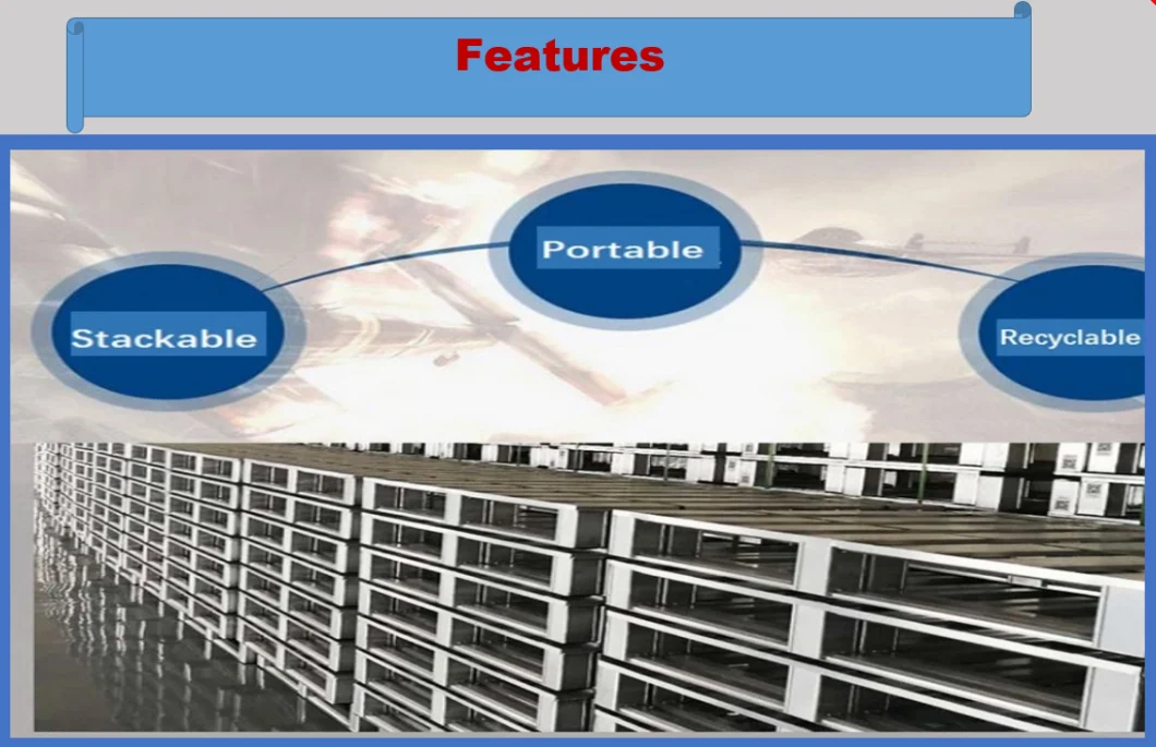 Two Way Four Way Cold Warehouse OEM Aluminium Pallets