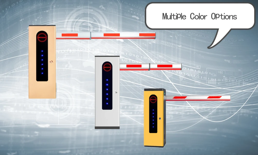 Electronic Security LED Boom Parking Aluminum Arm Barrier Gate for Drive Road Cheap Price with Remote Control