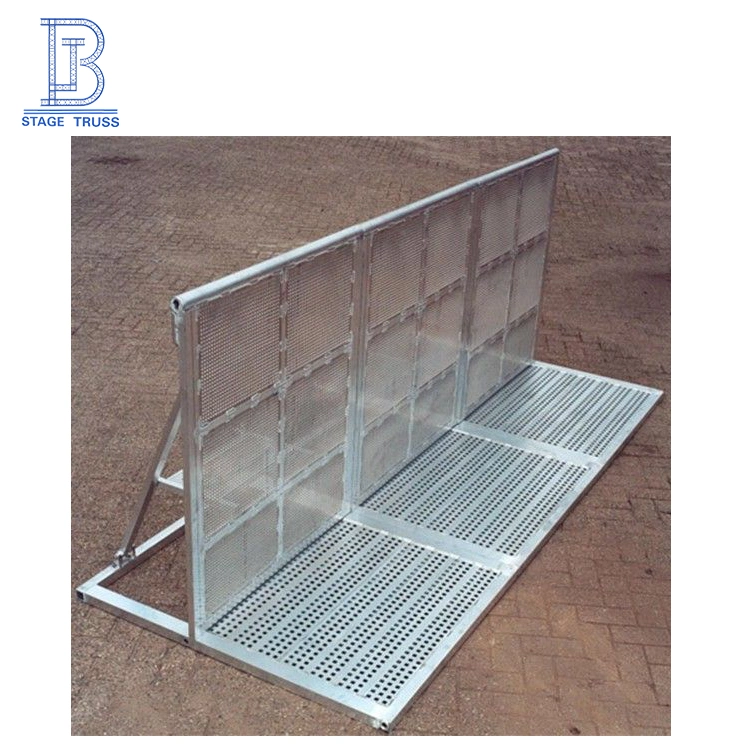 Wholesale Aluminum Crowd Control Barrier, Mojo Stage Barrier, Concert Crowd Barrier