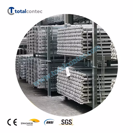 Andamio de construcción galvanizado de alta resistencia Layher Ring Lock Material de metal modular Lista de precios Andamios de acero Ringlock para la venta