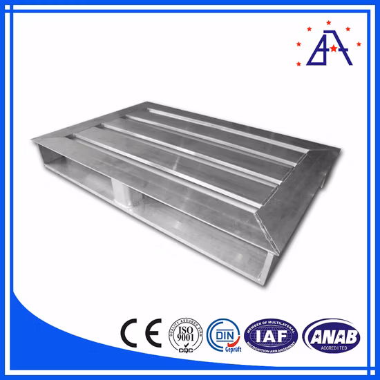 Paleta de aluminio del fabricante de China