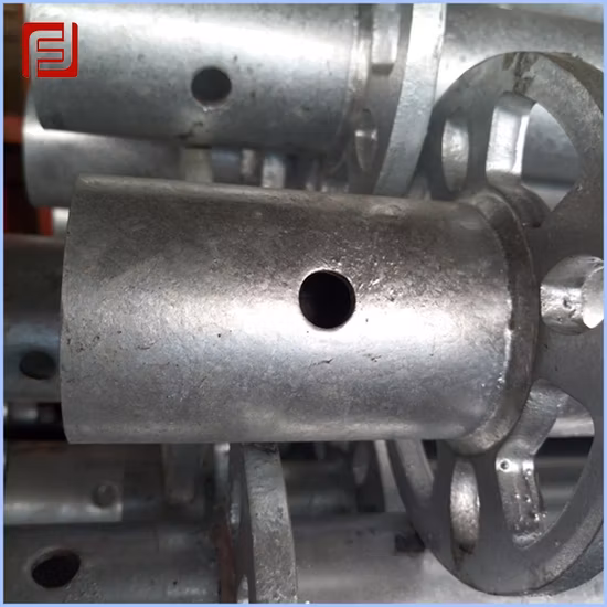 Andamios de acero para construcción, Kwikstage de metal, Ringlock, Cuplock, andamios de sistema acoplador